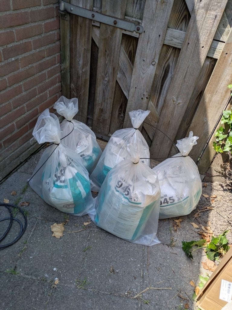 Egaline, Ophalen, Nieuw