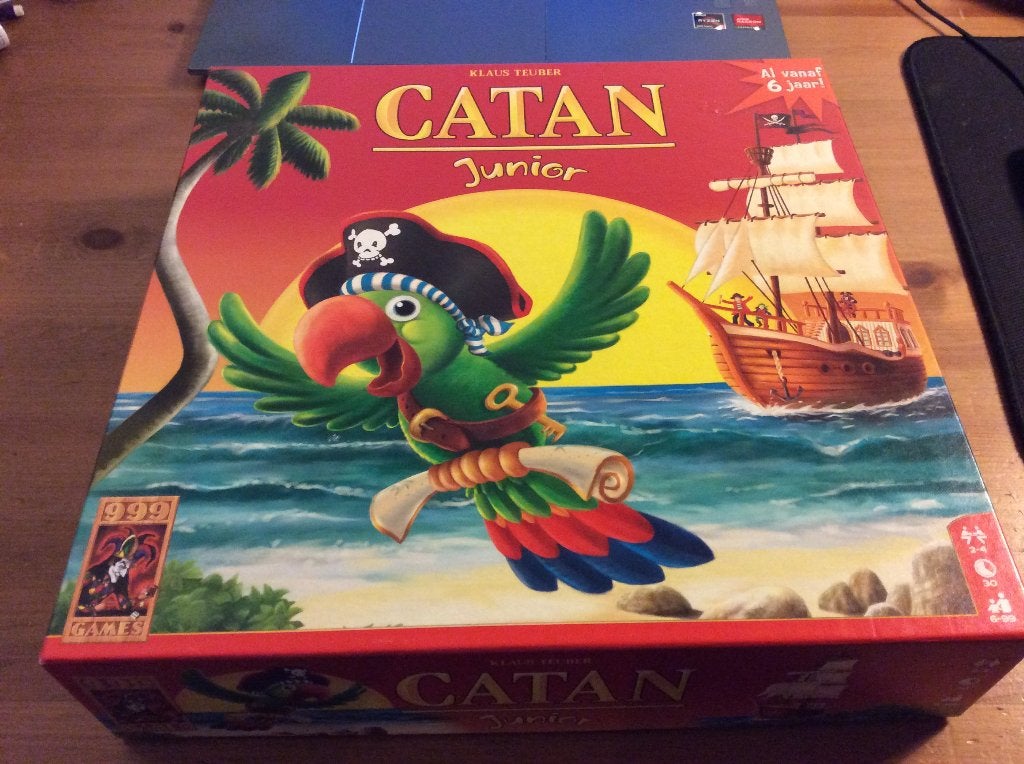 Catan Junior Bordspel. 999 games. nieuw, 1 fabrieksfout, Een of twee spelers, Ophalen of Verzenden, Nieuw, 999Games