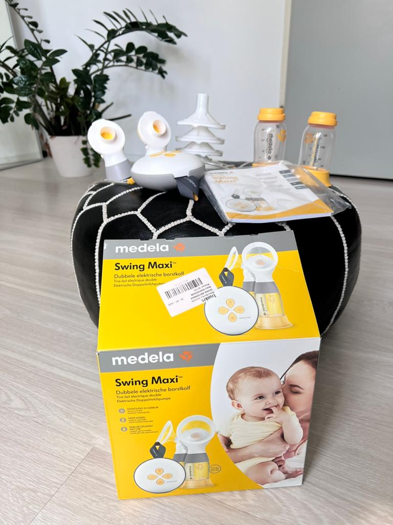 Medela Swing Maxi Kolfapparaat Dubbele elektrische kolf, Ophalen of Verzenden, Zo goed als nieuw