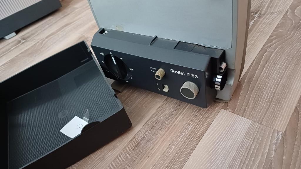 Kindermann vintage diaprojector met koffer, Audio, Tv en Foto, Diaprojectors, Ophalen of Verzenden, Gebruikt