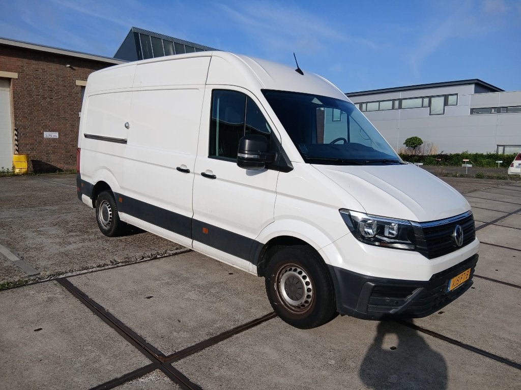 Volkswagen Crafter 2017 Wit, Auto's, Bestelauto's, Bedrijf, Achteruitrijcamera, Airbags, Airconditioning, Alarm, Android Auto