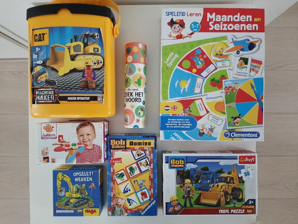 Speel- en leerpakket voor een Bob de Bouwer fan, Ophalen of Verzenden, Gebruikt, Bouwen