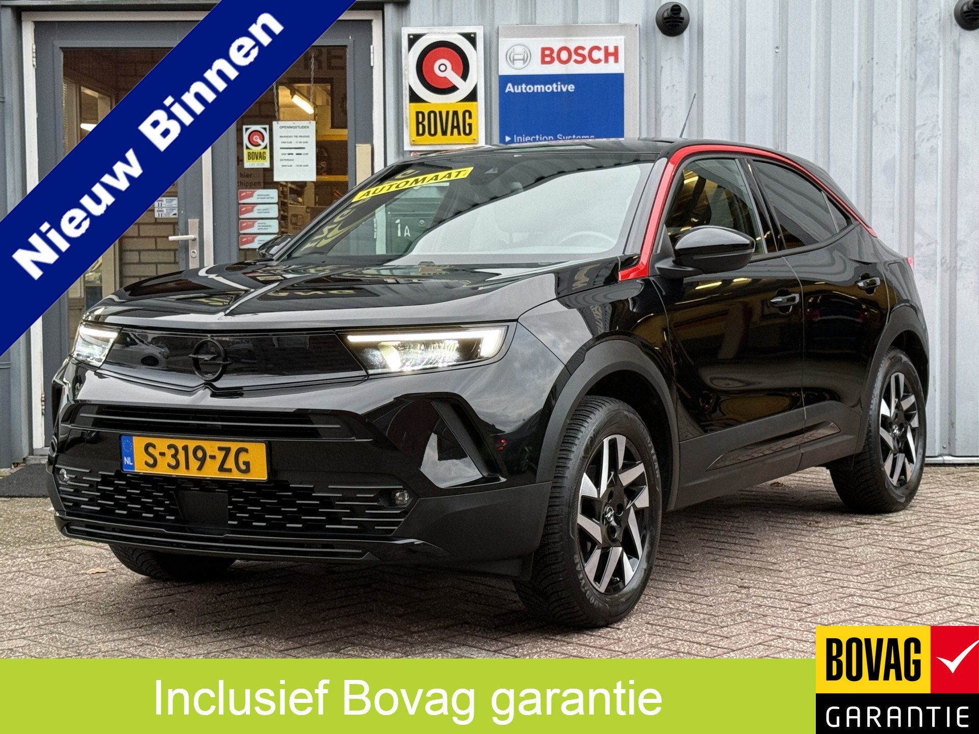 Opel Mokka . 1.2 Turbo GS Line. | AUTOMAAT | TREKHAAK | CAME, 1195 kg, Gebruikt, 1199 cc, Leder en Stof