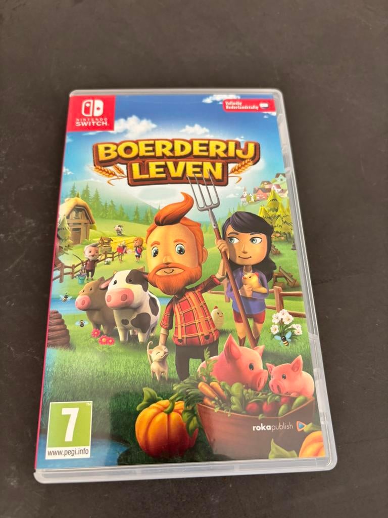 Boerderijleven / Harvest Life, Spelcomputers en Games, Games | Nintendo Switch, 1 speler, Ophalen of Verzenden, Zo goed als nieuw