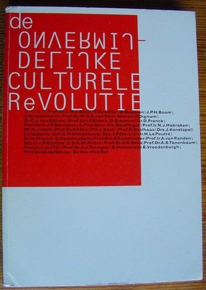 De Onvermijdelijke Culturele Revolutie, Ophalen of Verzenden, Zo goed als nieuw, Europa