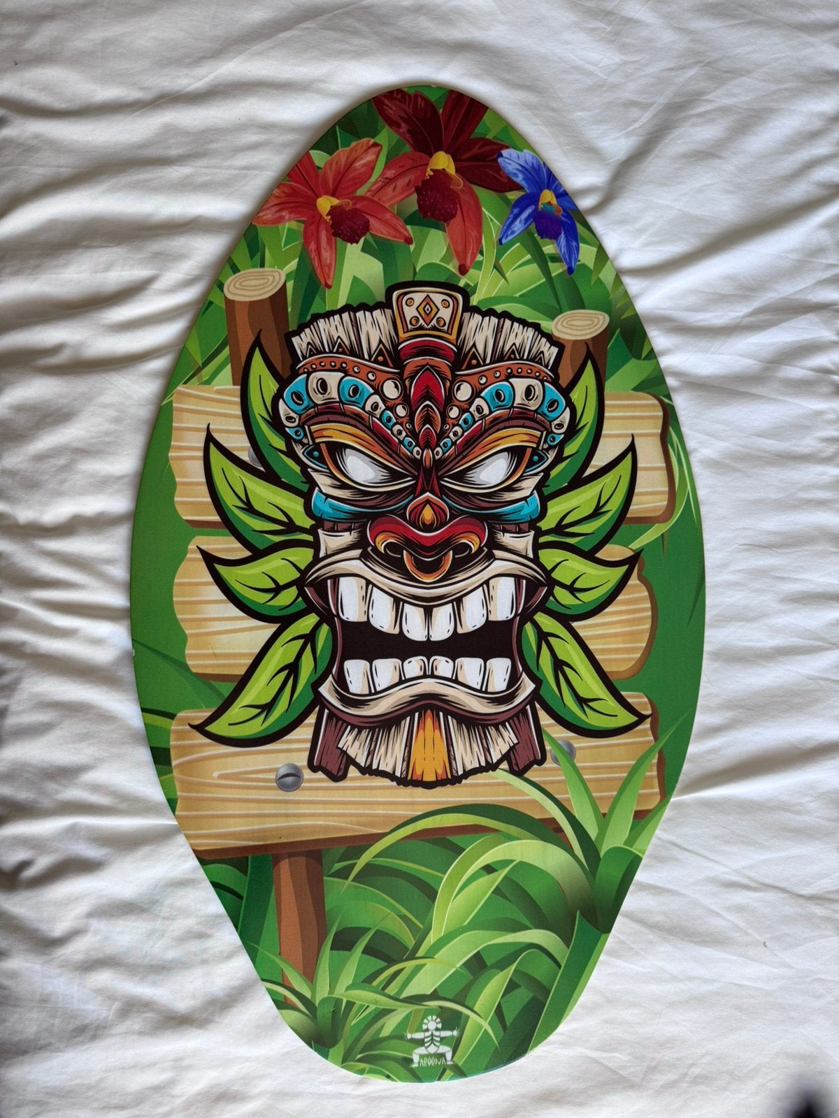 Aroona. Surf bord / plank. Hout., Ophalen of Verzenden, Zo goed als nieuw, Overige typen