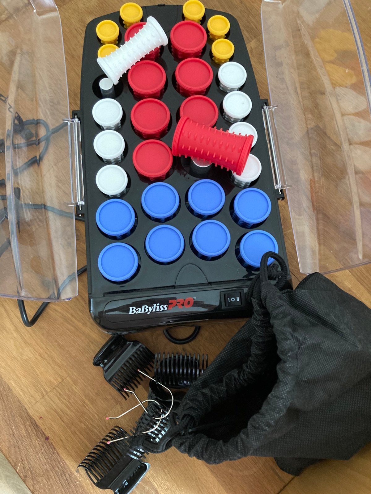 BaByliss PRO Warme Rollers Set - Perfecte Krullen, Witgoed en Apparatuur, Ophalen of Verzenden, Zo goed als nieuw, Haarverzorging