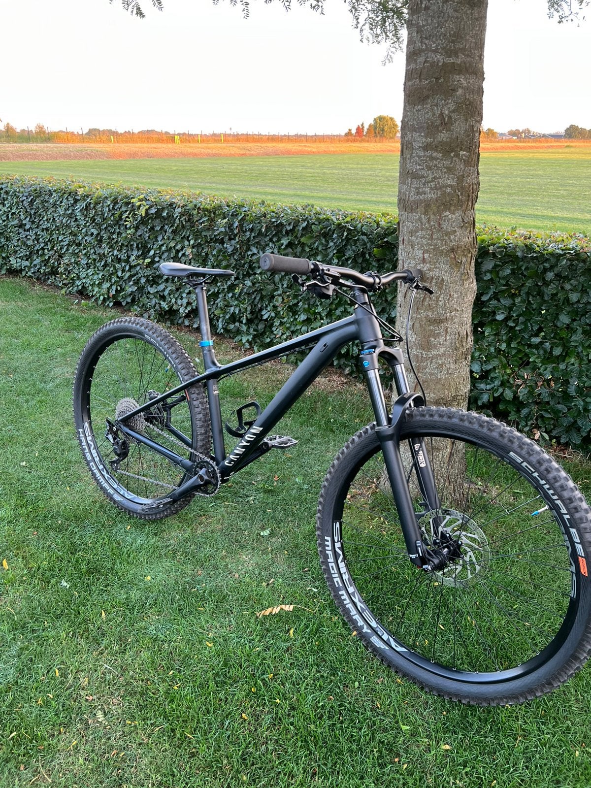 Canyon stoic 2 2024 zwart maat M zo goed als nieuw hardtial, Ophalen, 24 inch of meer, Aluminium, Zo goed als nieuw