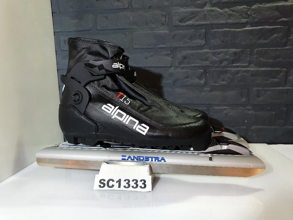 Zandstra Alpina T15 Clicknoren Click Kluunschaatsen Maat 42, Sport en Fitness, Schaatsen, Zandstra, Combinoren, Verzenden, Nieuw
