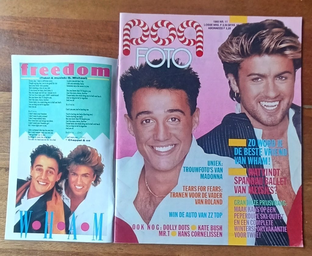 POPFOTO/ 1985 NR11/Wham/Dolly Dots/Madonna/ Kate Bush/, Verzenden, 1980 tot heden, Tijdschrift
