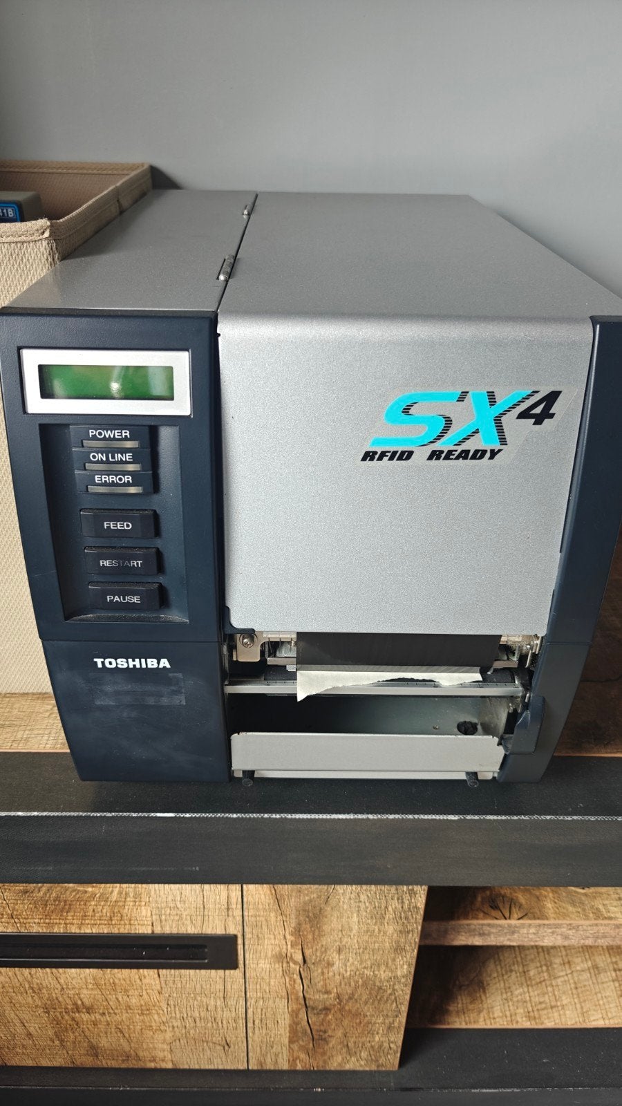 Toshiba SX4 RFID Ready Labelprinter - Gebruikt, Ophalen, Gebruikt, Etiket, Toshiba