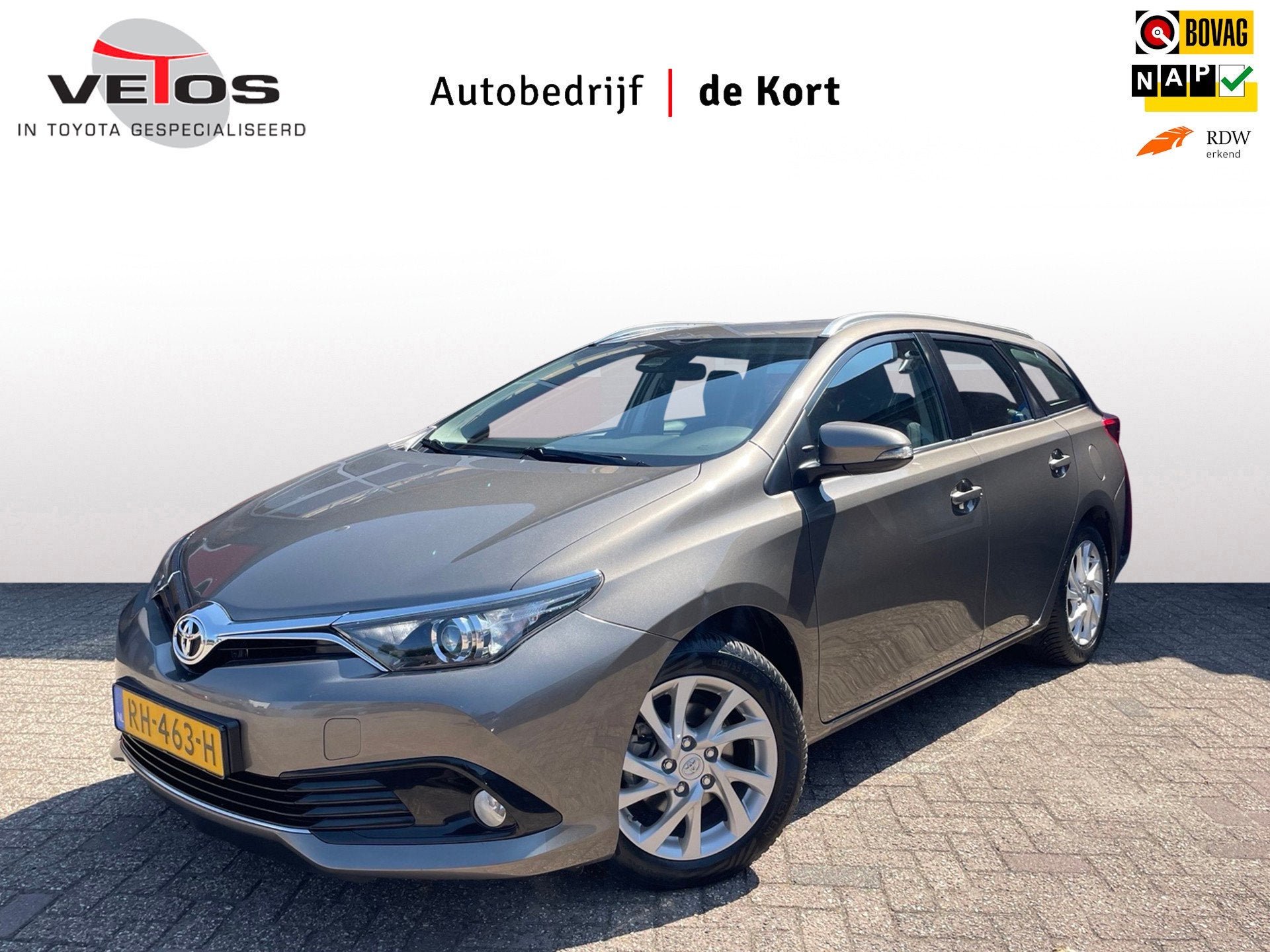 Toyota Auris Touring Sports 1.2T Aspiration, Trekhaak, Cruis, Gebruikt, 4 cilinders, 116 pk, Origineel Nederlands