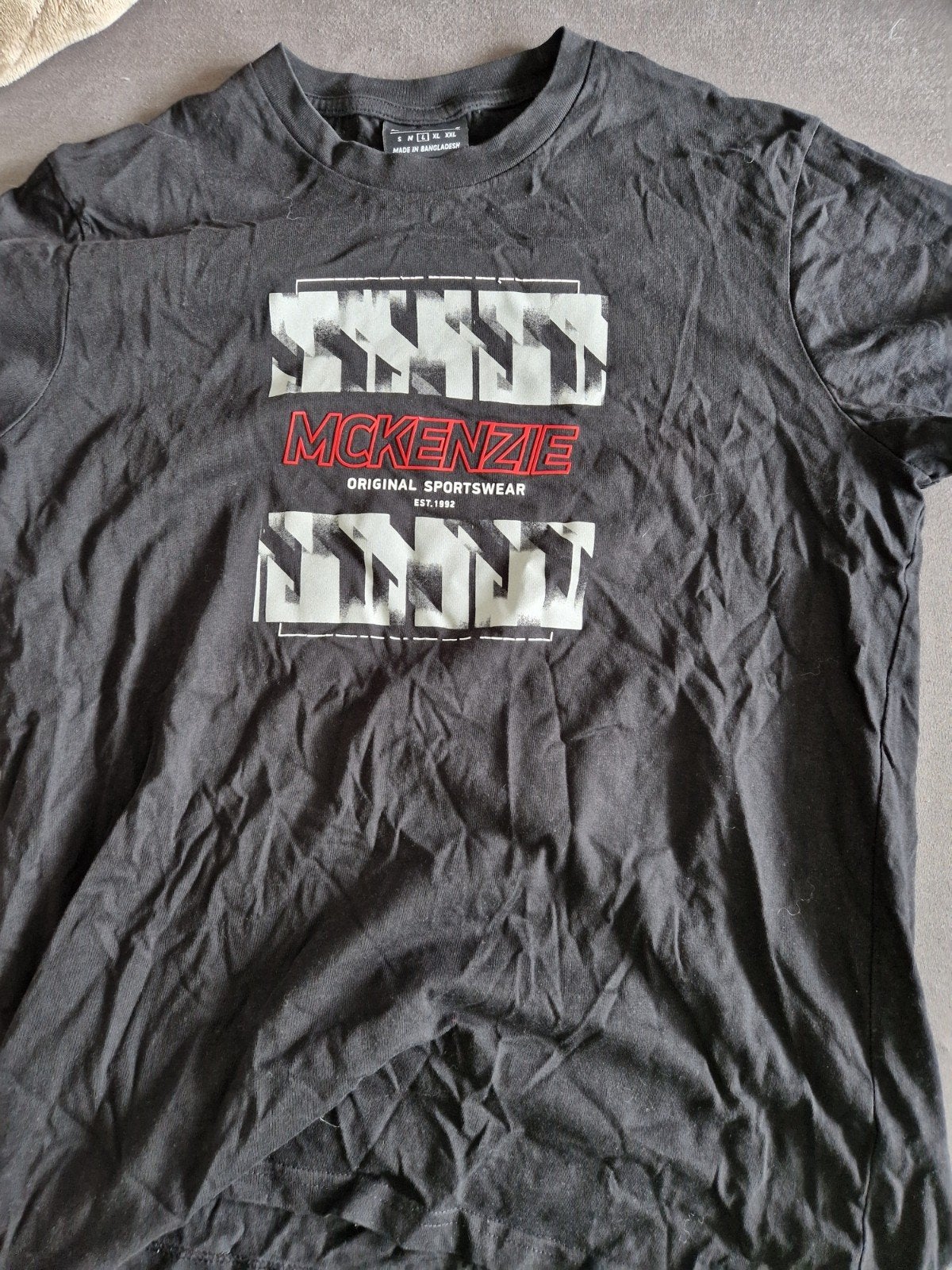 McKenzie shirt maat L, Maat 52/54 (L), Zwart, Ophalen of Verzenden, McKenzie