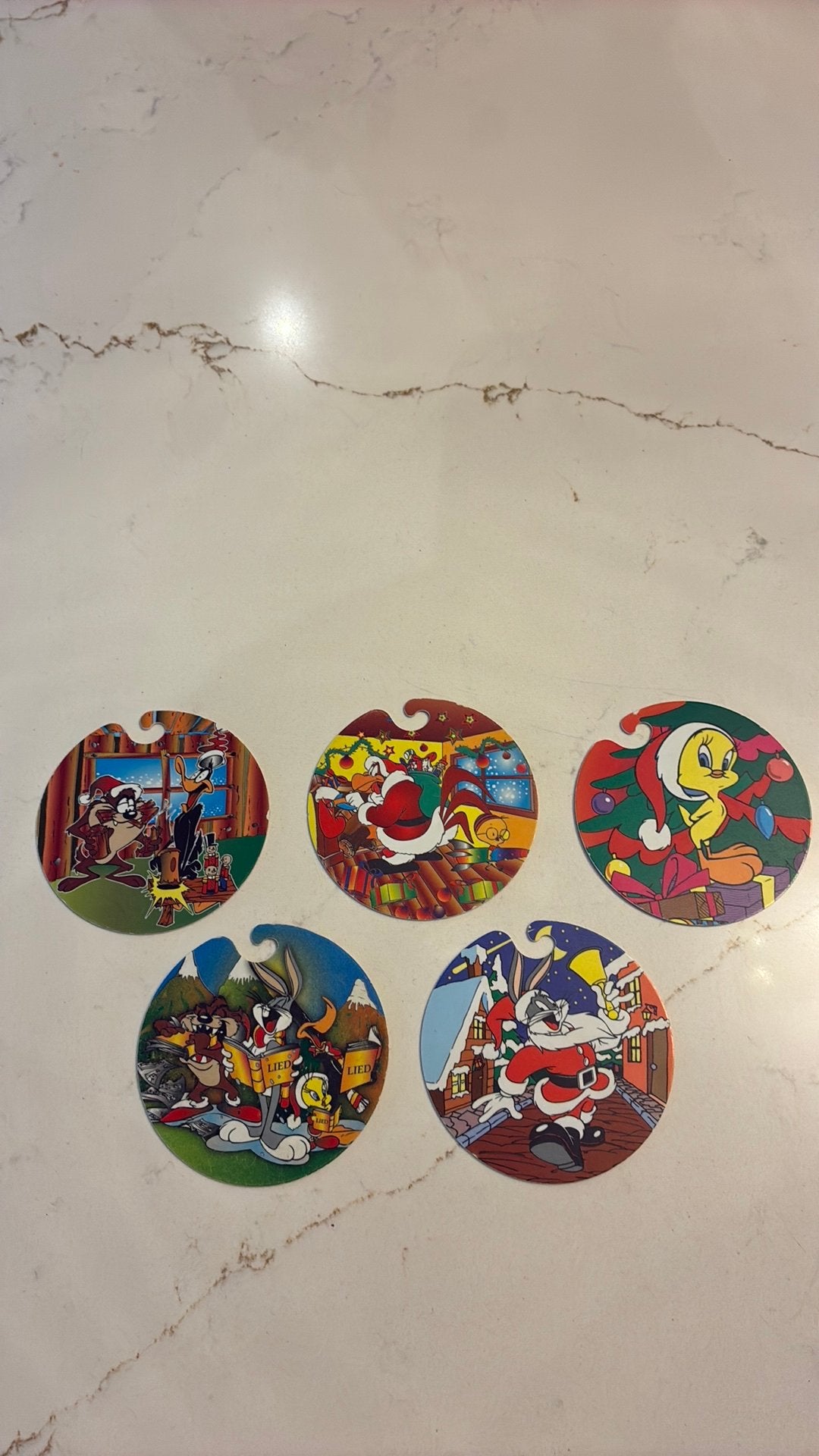 Kerst Flippo's - Looney Tunes Collectie, Ophalen, Kerstflippo's, Verzameling