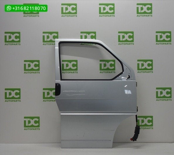 Volkswagen T4 ('90-'03) Voorportier rechts zilvergrijs, Gebruikt, Ophalen of Verzenden, Volkswagen, Voor