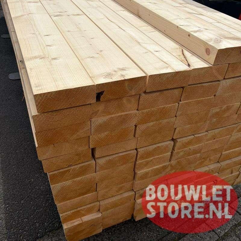 Vuren balken baddinghout | vurenhout balk | batting 63x160mm, Doe-het-zelf en Verbouw, Hout en Planken, Nieuw, Ophalen of Verzenden
