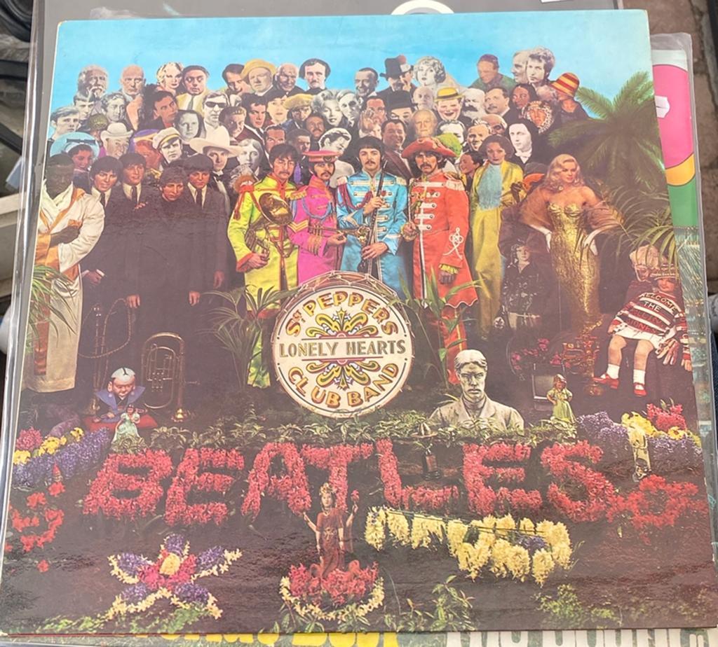 The Beatles lp sgt. Pepper’s lonely hearts club band, Ophalen of Verzenden, Zo goed als nieuw, 12 inch, Poprock