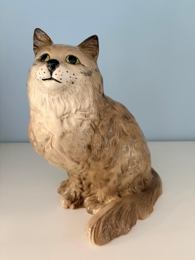 Vintage Beswick kat, jaren '60, model 1869, Antiek en Kunst, Ophalen of Verzenden