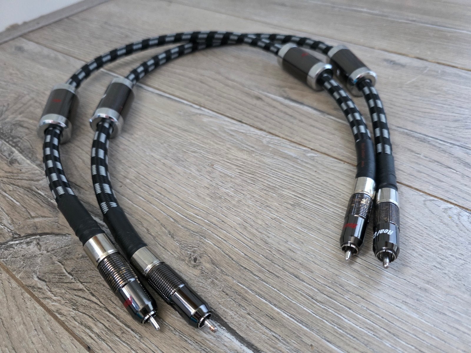 Real Cable CA REFLEX rca interlink van 75cm, Ophalen, Gebruikt, Minder dan 2 meter, Interlink-kabel