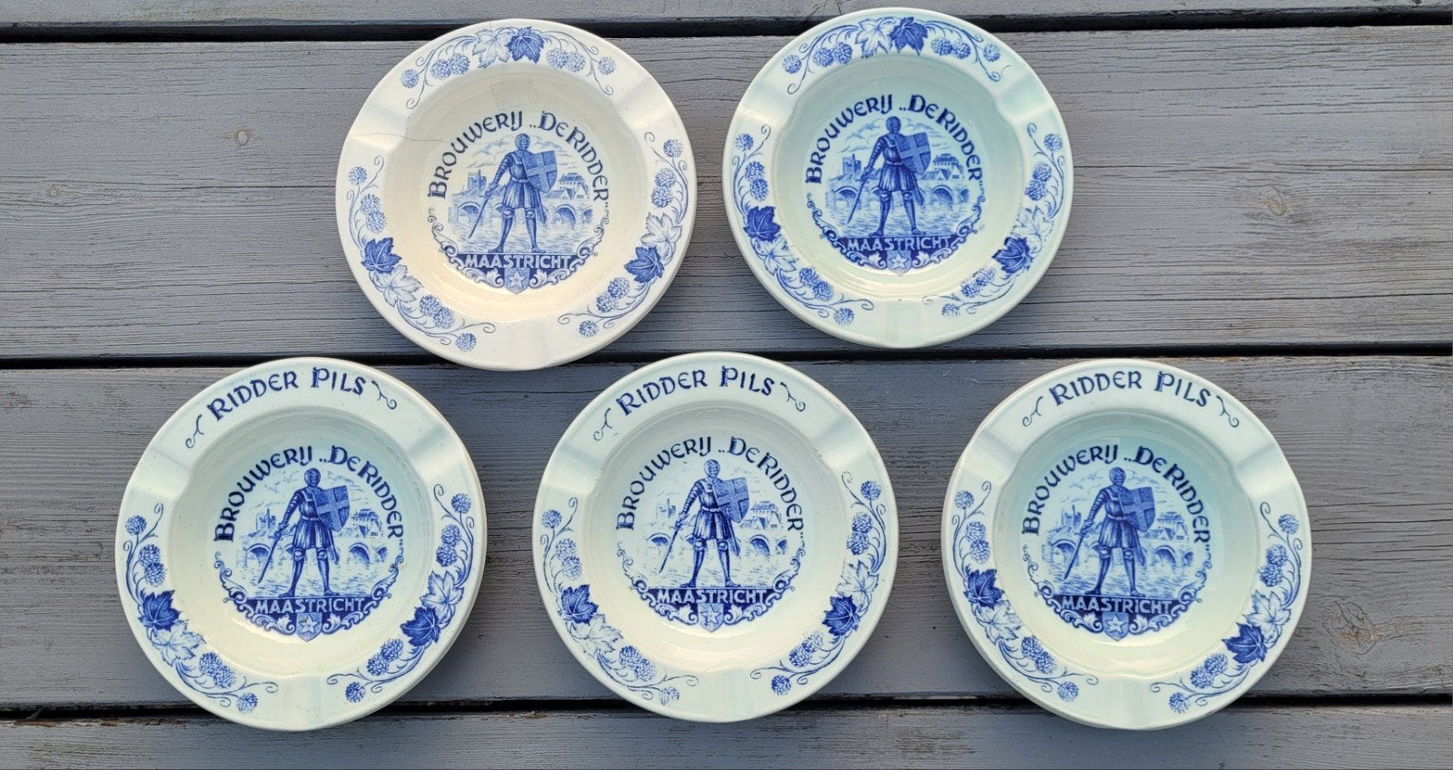 Ridder bier asbakjes, Verzamelen, Ophalen of Verzenden