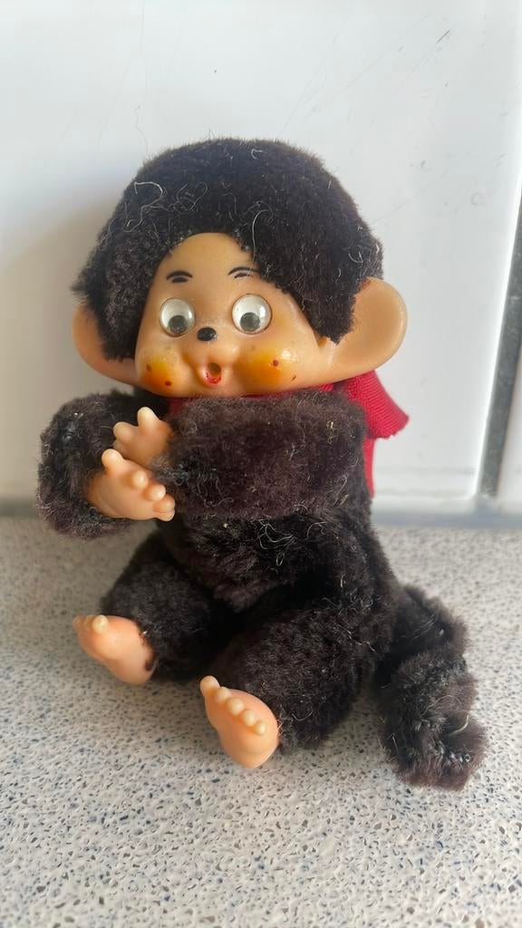Superleuk monchichi monchhichi aapje, Ophalen of Verzenden, Zo goed als nieuw, Overige typen