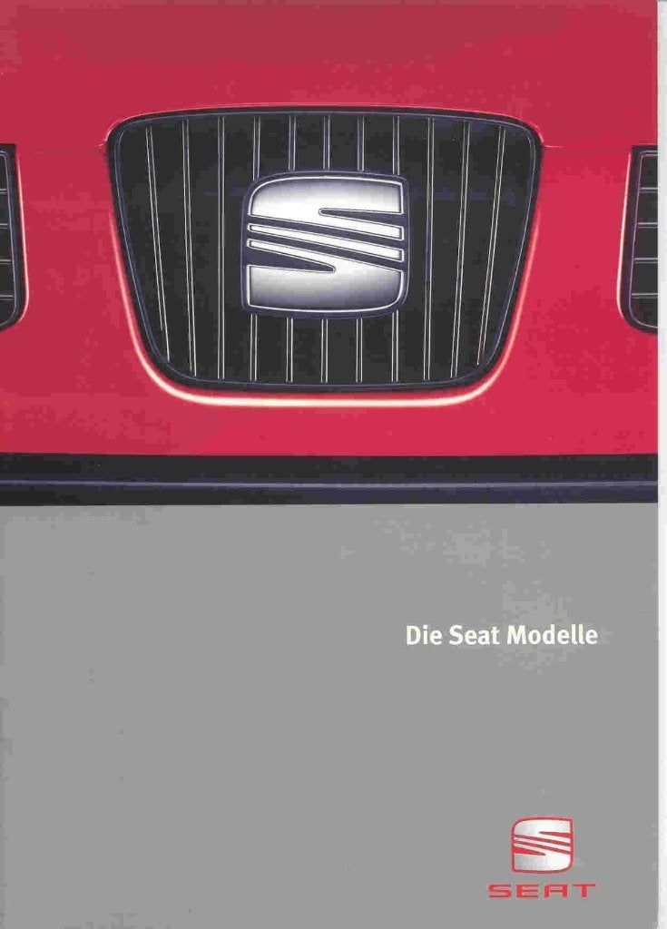 Seat Modellen 1999 Arosa Cordoba Ibiza Toledo Leon Inca e.a, Ophalen of Verzenden, Nieuw, Overige merken
