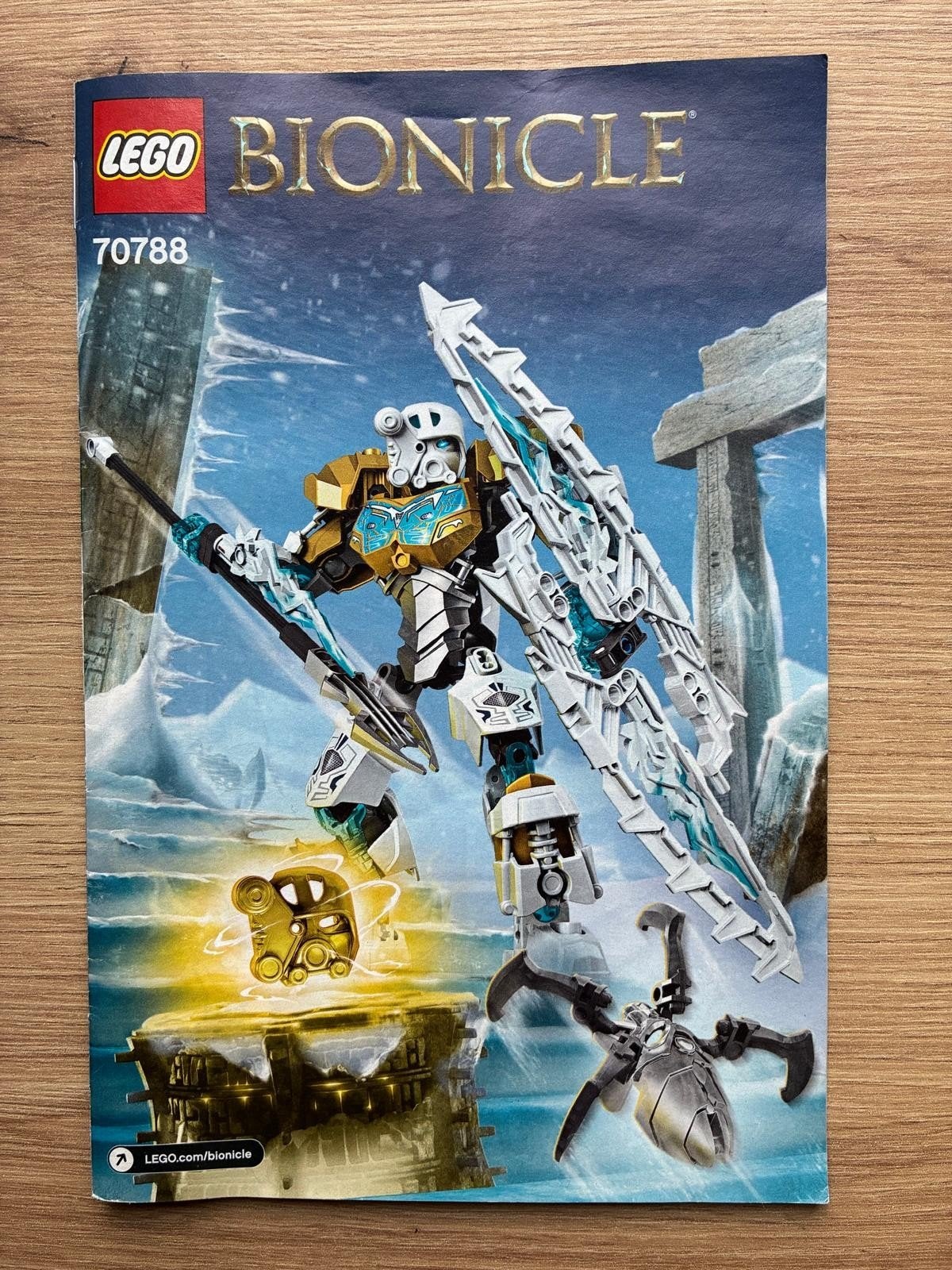 LEGO Bionicle 70788 Pohatu Master of Stone, Ophalen of Verzenden, Zo goed als nieuw, Overige merken