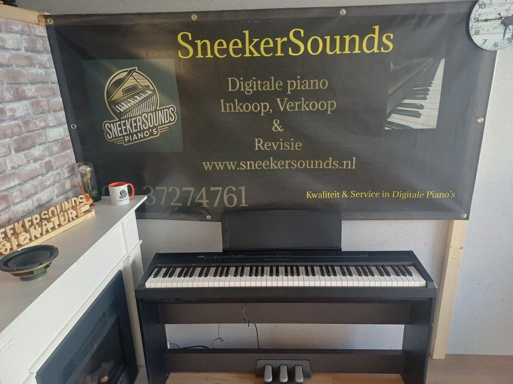 Yamaha digitale piano P-105-Gratis bezorging!, Gebruikt, ., Zwart, Ophalen of Verzenden