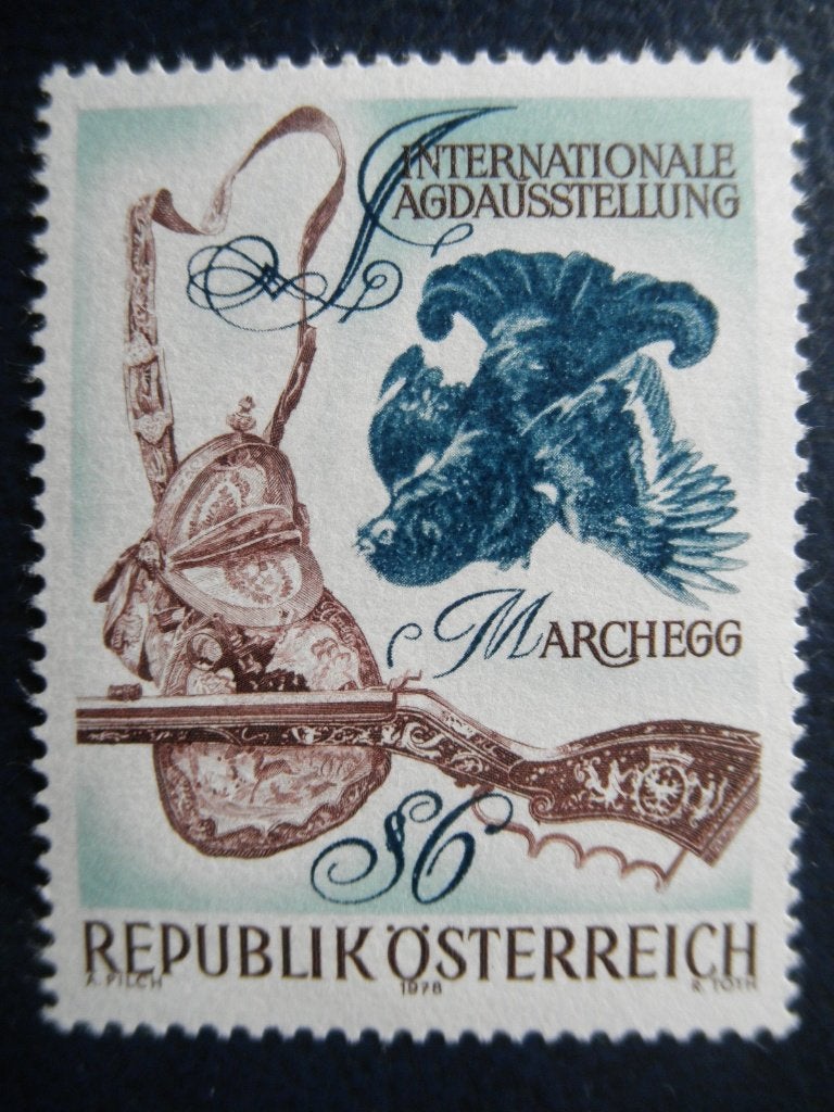 Postzegels Oostenrijk 1978 jacht, vogel - cw. 1,30 postfris., Ophalen of Verzenden, Postfris