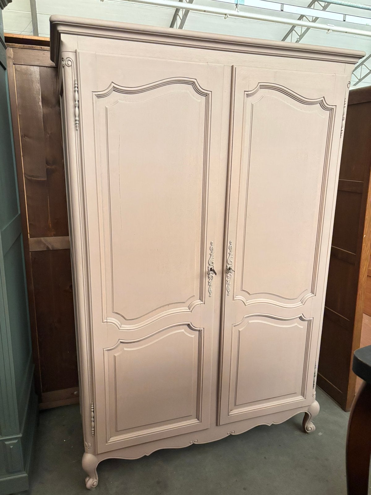 Brocante kledingkast, Studio Larilo, Kast, 50 tot 70 cm, 105 cm of meer