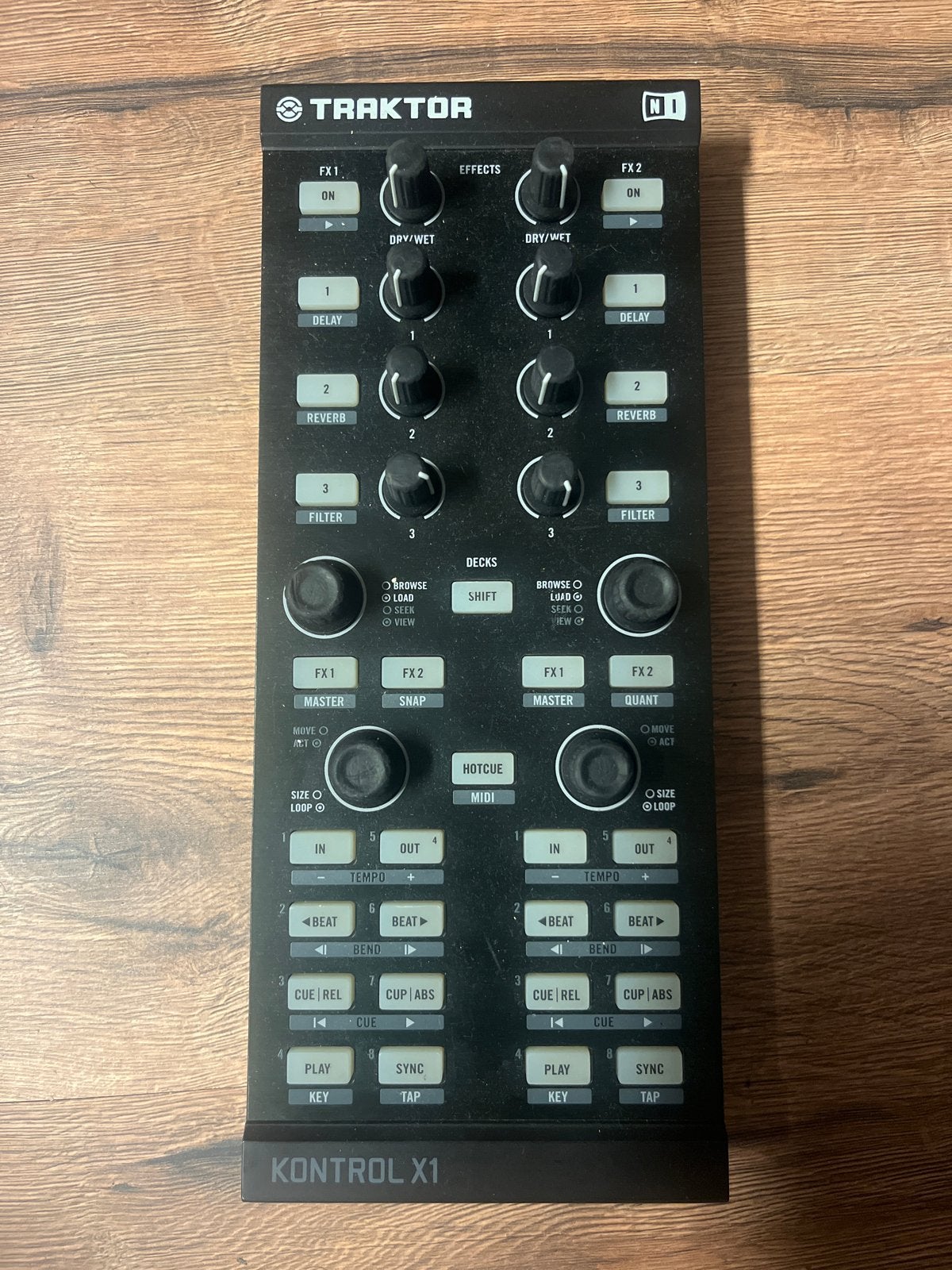 2x Native Instruments Traktor Kontrol X1 DJ Controller, Ophalen of Verzenden, Gebruikt, Dj-set, Overige merken