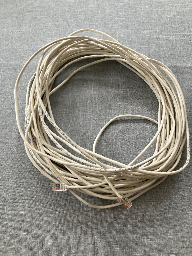 UTP Kabel  5E 4 pairs van 18 mtr, Ophalen of Verzenden, Gebruikt