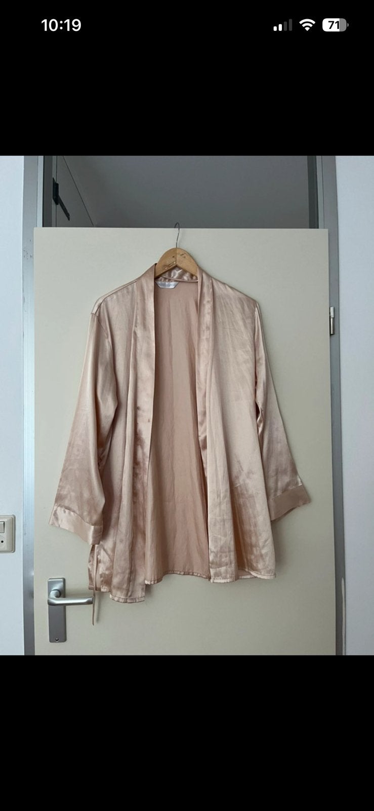 Ochtendjas hunkemoller, Kleding | Dames, Ophalen of Verzenden, Zo goed als nieuw, Maat 38/40 (M)