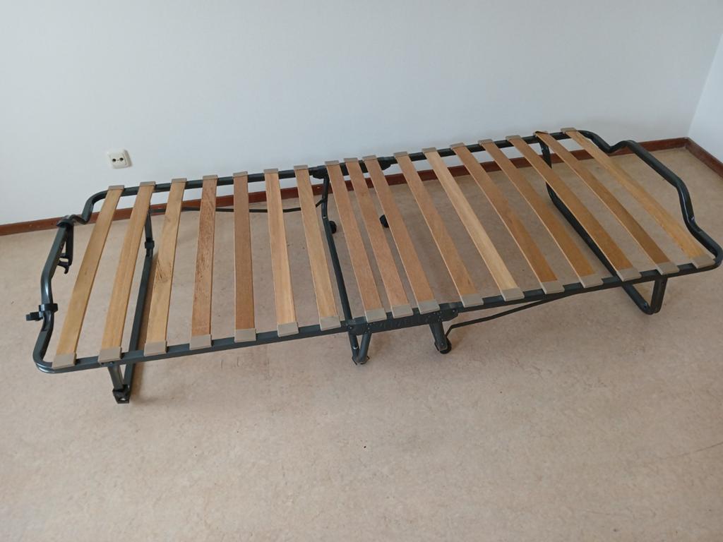 Opklapbed, Ophalen of Verzenden, Eenpersoons, 190 cm of minder, 80 cm