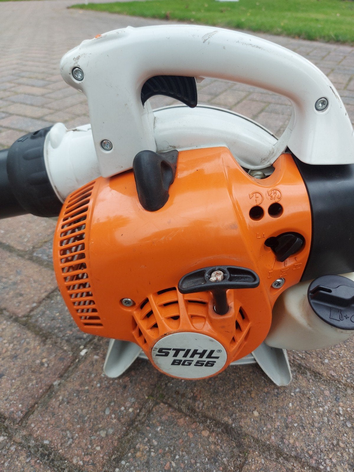 stihl bg 56 bladblazer, Handgedragen, Ophalen of Verzenden, Zo goed als nieuw, Stihl