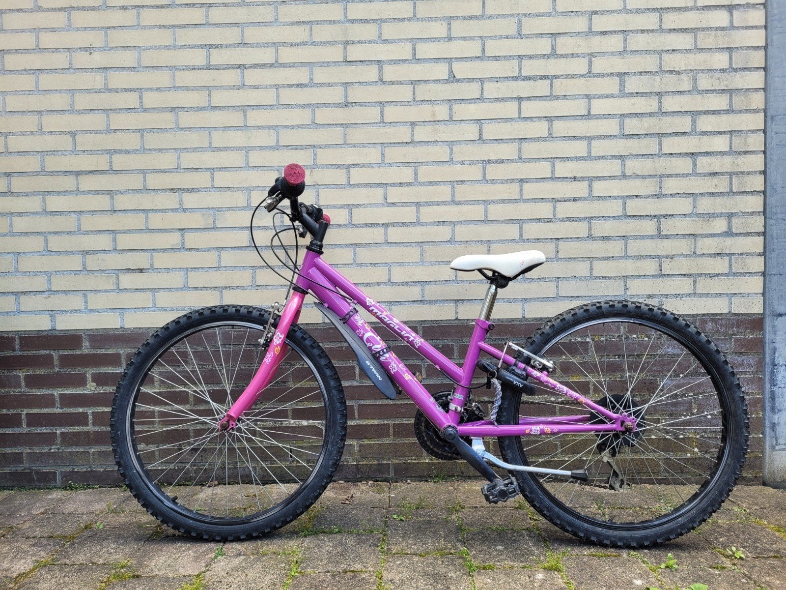 Mountainbike meisje 20 inch, Fietsen en Brommers, Fietsen | Meisjes, Gebruikt, Velgrem, Versnellingen, Ophalen of Verzenden