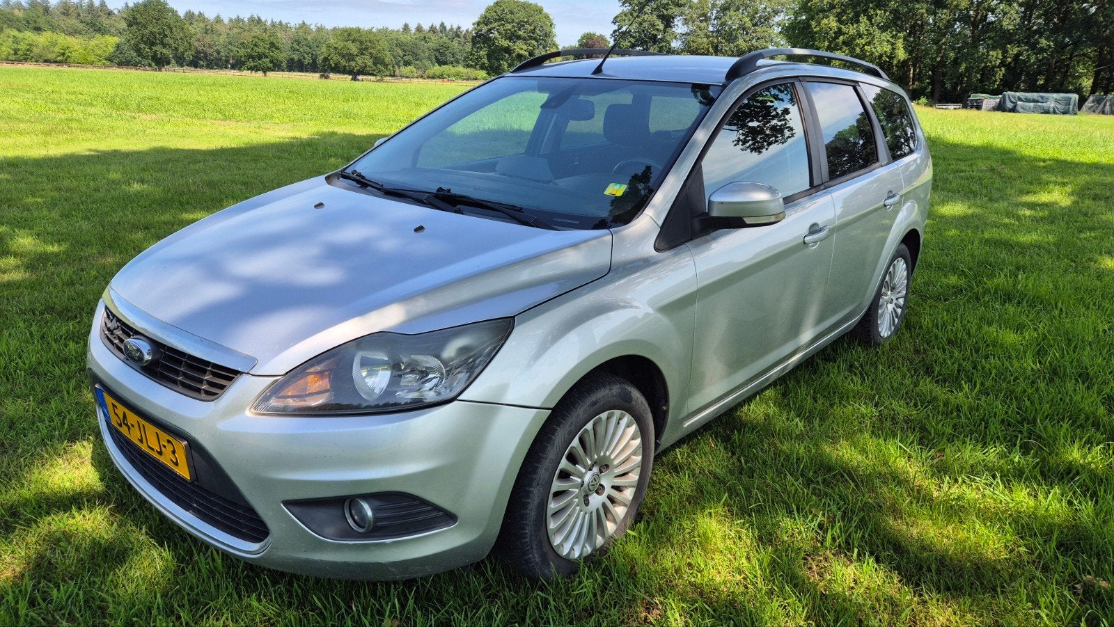 Ford Focus 1.8 92KW  2009 STORINGS LAMP  LOOPT NIET GOED, Euro 5, Zwart, 4 cilinders, Parkeersensor