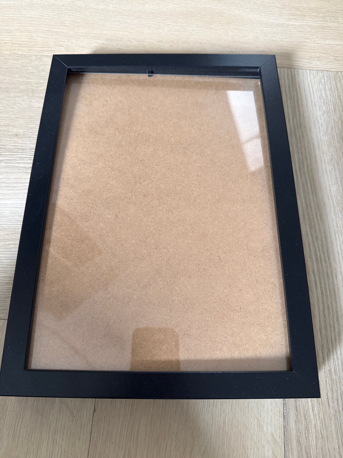Zwarte houten fotolijst van Ikea, Ophalen, Gebruikt, Fotolijst, Zwart