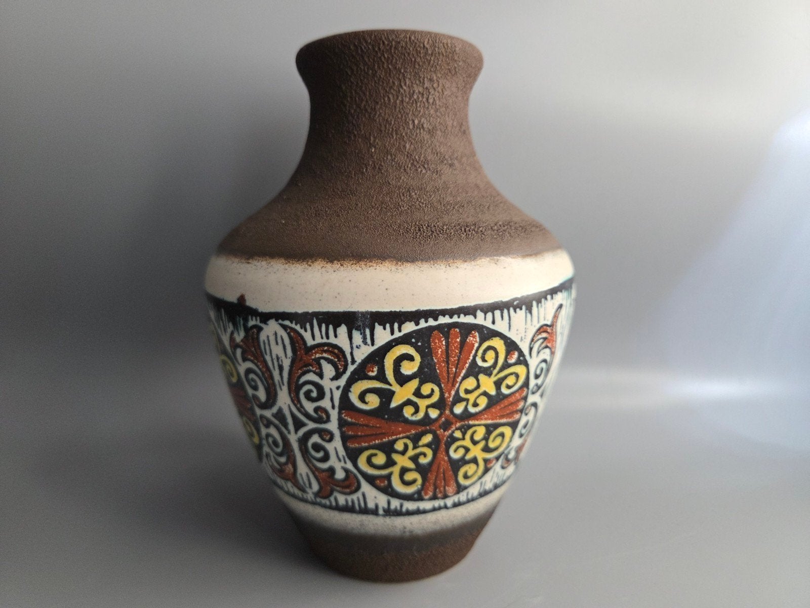 Vintage West Germany Vaas 20 cm Carstens Tönnieshof Jaren 60, Ophalen of Verzenden
