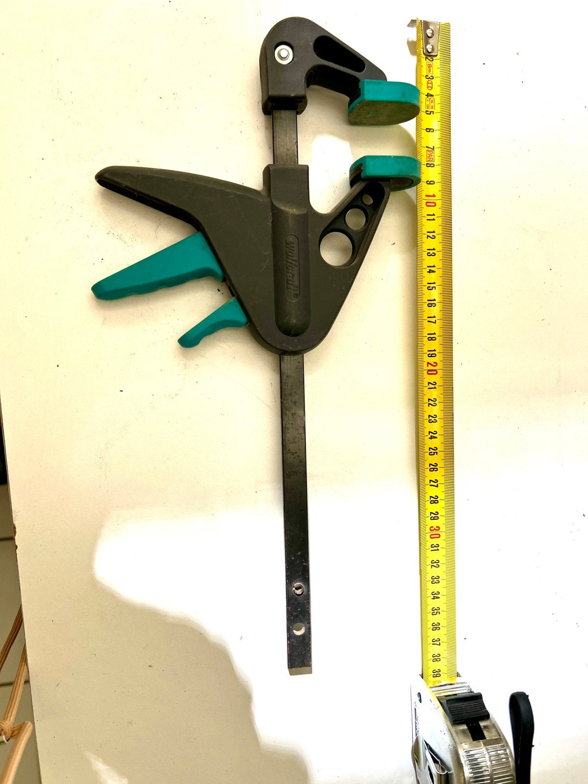 Wolfcraft Lijmklem / Spanklem - Zo goed als nieuw, Doe-het-zelf en Verbouw, Gereedschap | Handgereedschap, Ophalen of Verzenden