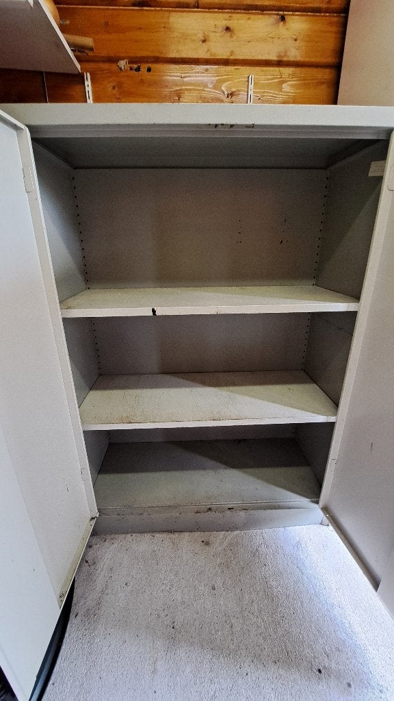 Stalen archiefkast - Ideaal voor schuur/garage, Huis en Inrichting, Ophalen, Gebruikt, Meerdere deuren, 50 tot 100 cm