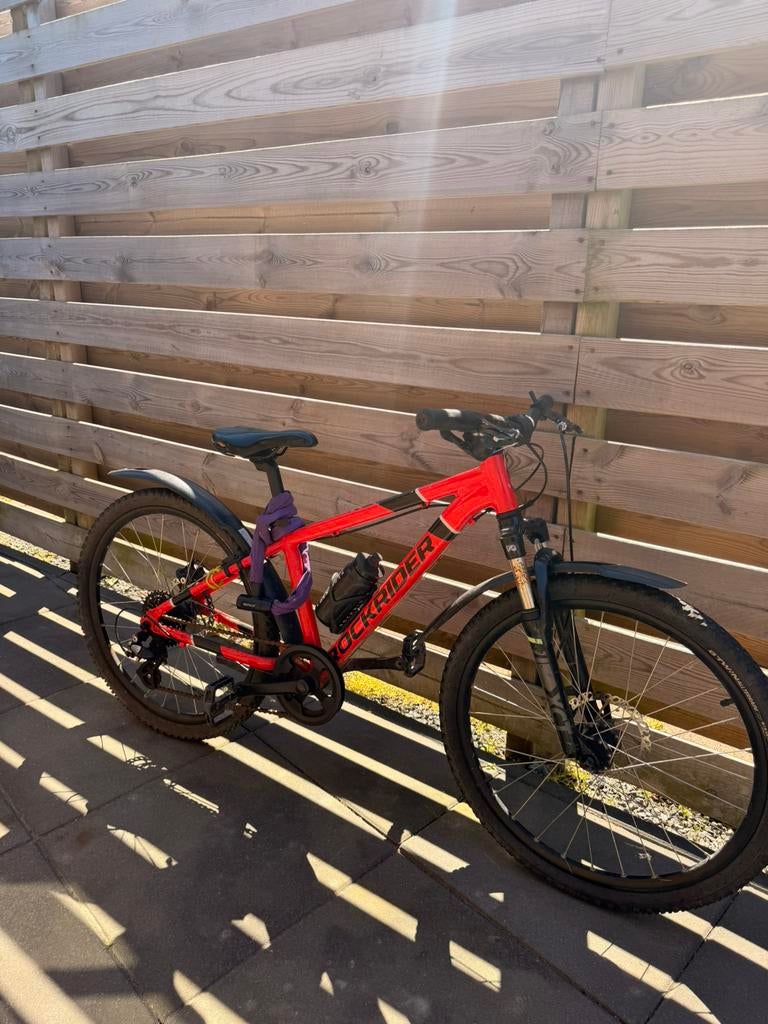 Rockrider st900 mountainbike 24 inch (gebruikt), Ophalen, Zo goed als nieuw, Aluminium, 24 inch of meer