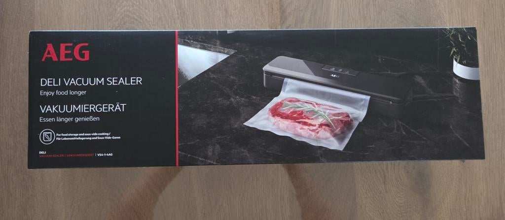 AEG Deli Vacuum Sealer - Vacumeerapparaat voor voedsel, Ophalen of Verzenden, Nieuw