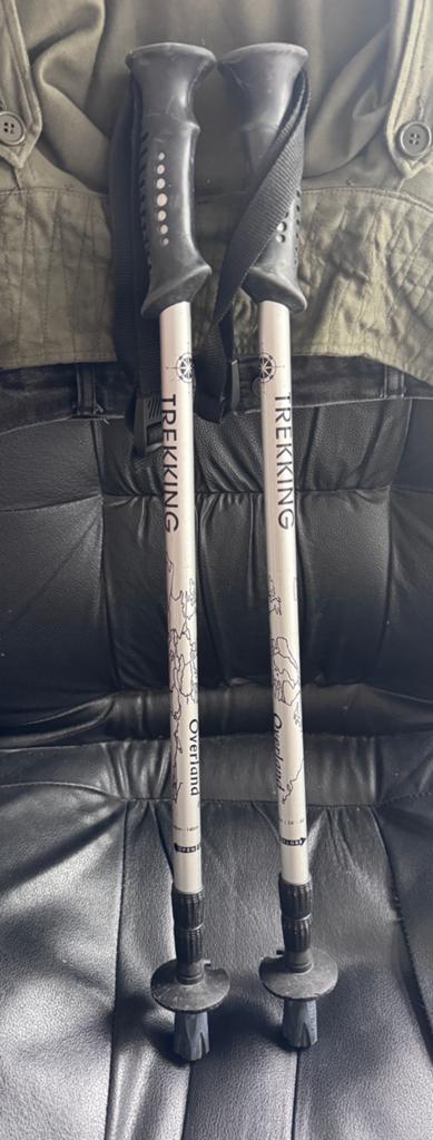 nordic walking sticks 135 cm, Ophalen of Verzenden, Verstelbaar, Zo goed als nieuw