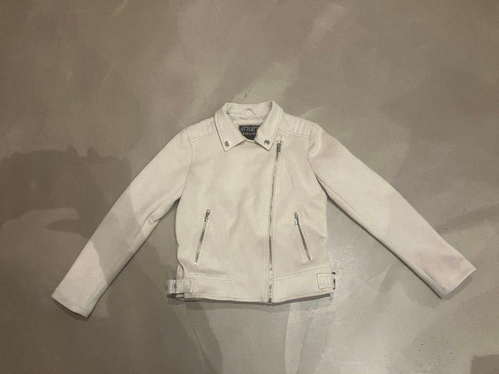 Mooi licht jasje/ colbert suede look maat 152, C&A, Meisje, Ophalen of Verzenden, Zo goed als nieuw