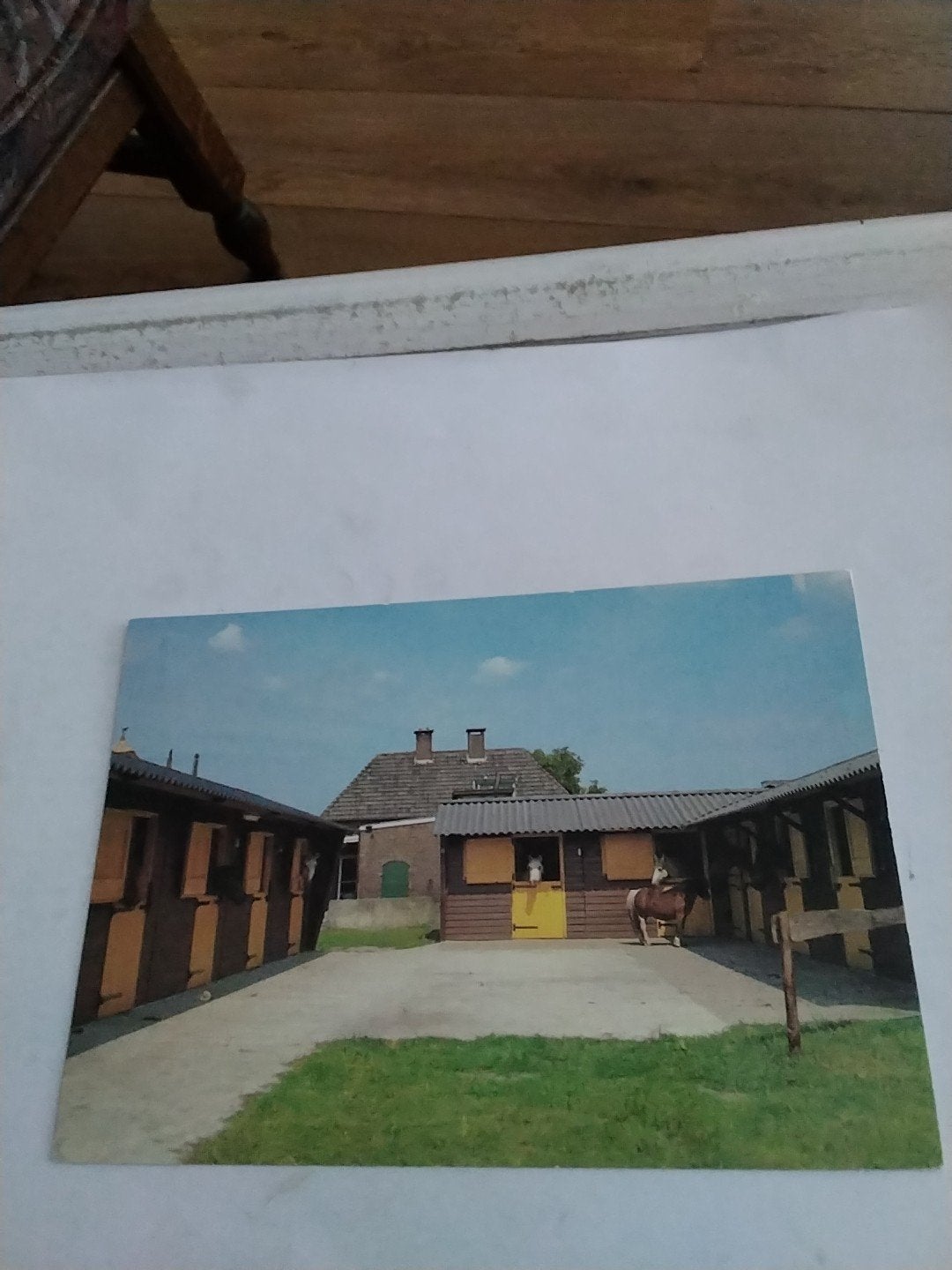 Ansichtkaart Nationaal Rusthuis voor Paarden, Ophalen of Verzenden, 1960 tot 1980, Ongelopen, Utrecht