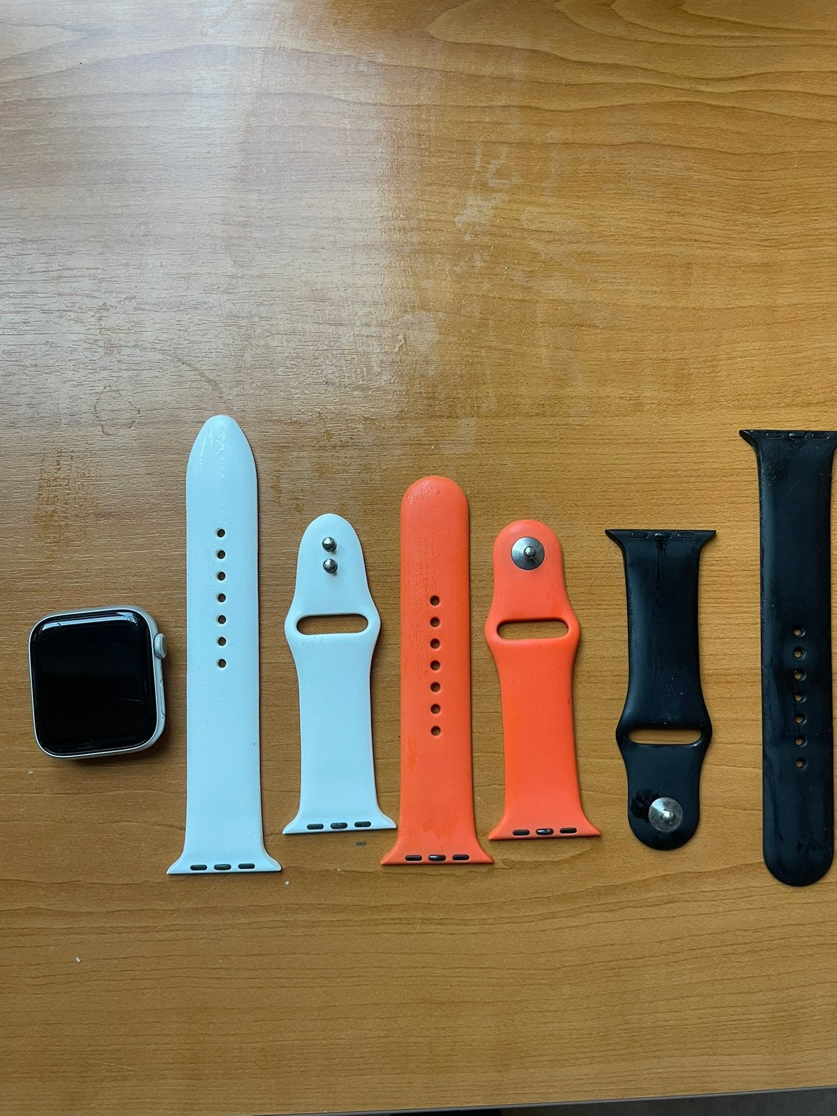 Apple watch series 5 44mm KAPOT, Ophalen of Verzenden, Gebruikt, Grijs, IOS