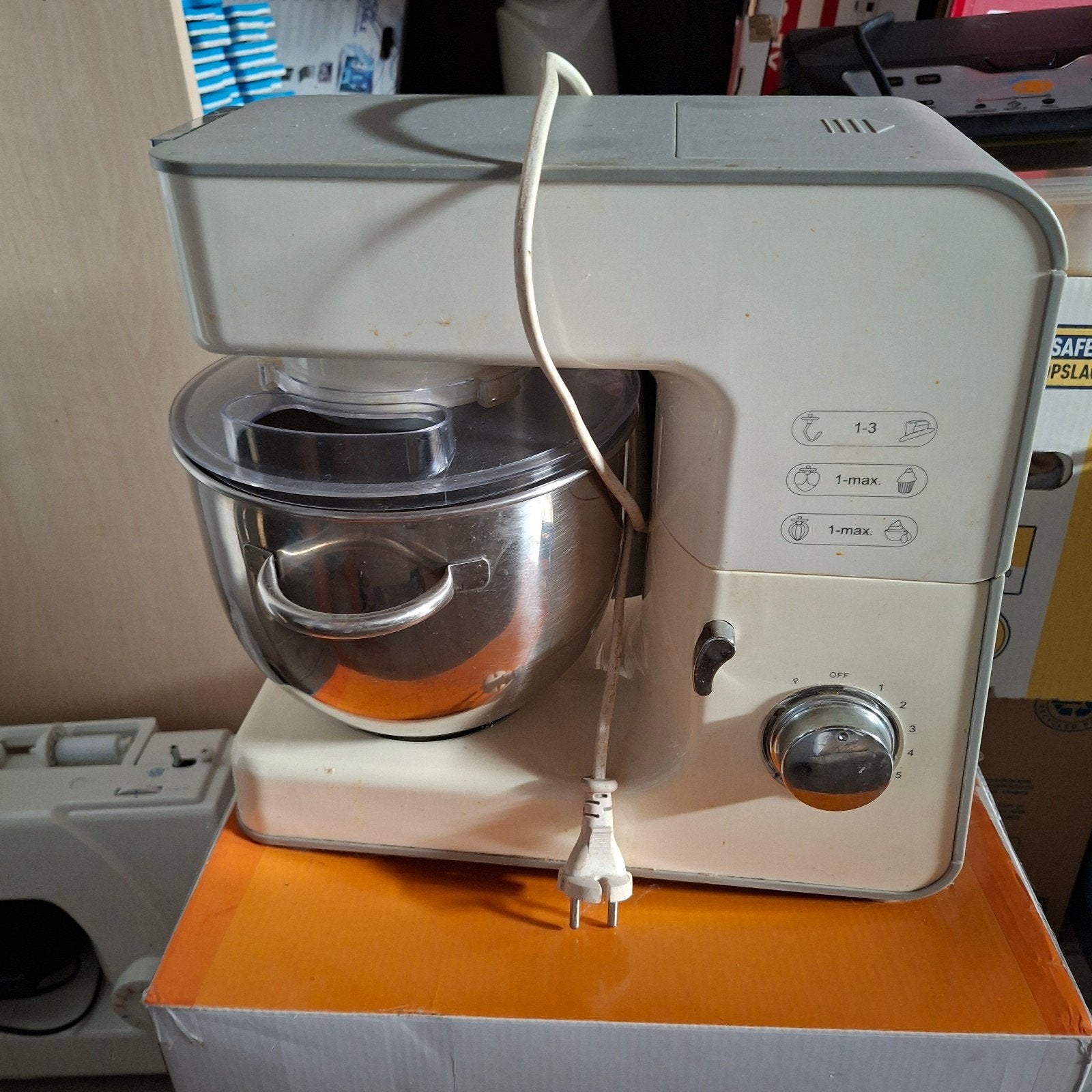 keukenmachine/ mixer, 4 liter of meer, Ophalen, 3 snelheden of meer