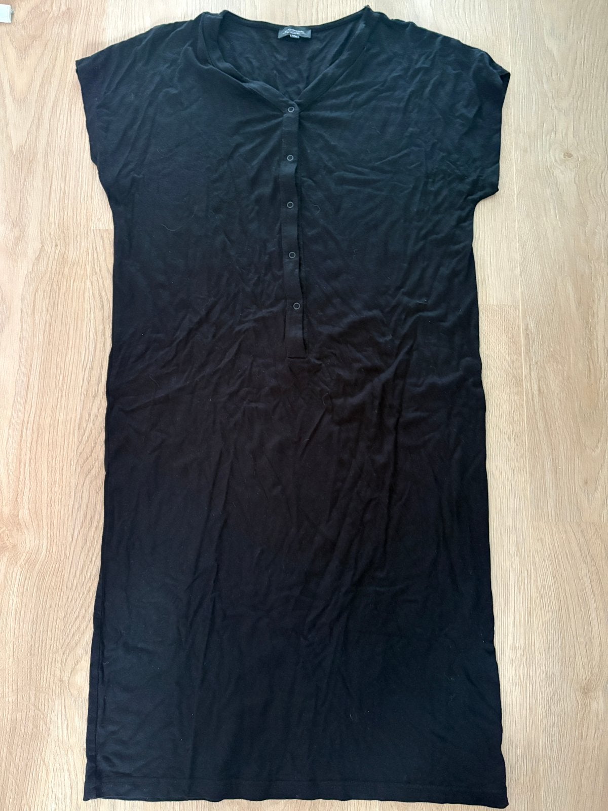 Het bevallingsjurkje zwart L/XL, Kleding | Dames, Positiekleding, Maat 42/44 (L), Ophalen of Verzenden, Gedragen, Jurk
