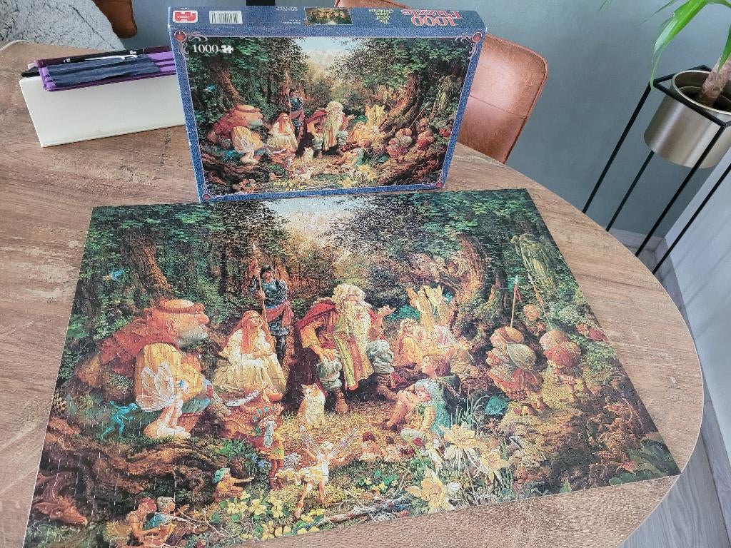 ONCE UPON A TIME door JAMES CHRISTENSEN 1000 stukjes 5,00, Ophalen of Verzenden, 500 t/m 1500 stukjes, Zo goed als nieuw, Legpuzzel